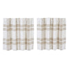 Wheat Plaid Tier Set of 2 L24xW36 - The Village Country Store 
