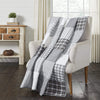 Sawyer Mill Black Block Throw 60x50 - The Village Country Store 
