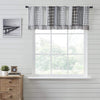 Sawyer Mill Black Patchwork Valance 19x72 - The Village Country Store 