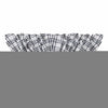 Sawyer Mill Black Plaid Balloon Valance 15x60 - The Village Country Store 