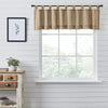 Stitched Burlap Natural Valance 16x72 - The Village Country Store 