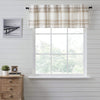Wheat Plaid Valance 19x60 - The Village Country Store