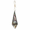 Abalone Diamond-Shaped Dangle Earrings - The Village Country Store 