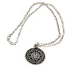 Alpaca Silver Aztec Face Pendant with Chain - The Village Country Store 