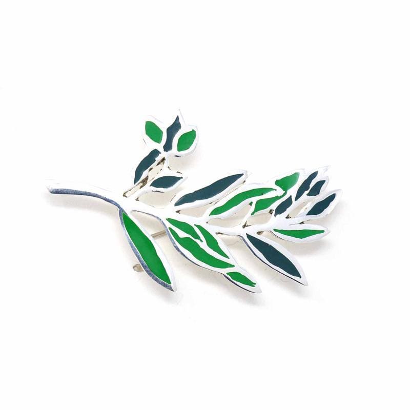 Brooch, Green Branch - The Village Country Store