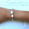 Cuff Bracelet, Mother of Pearl Square - The Village Country Store