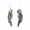 UPA Misc Earrings, Abalone Parrot