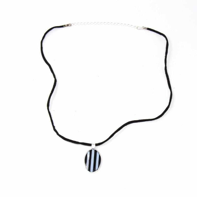Pendant, Alabalone and Black Stripe - The Village Country Store