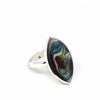 Ring, Abalone and Silver Ellipse - The Village Country Store