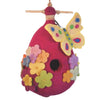 Felt Birdhouse - Butterfly - Wild Woolies - The Village Country Store 